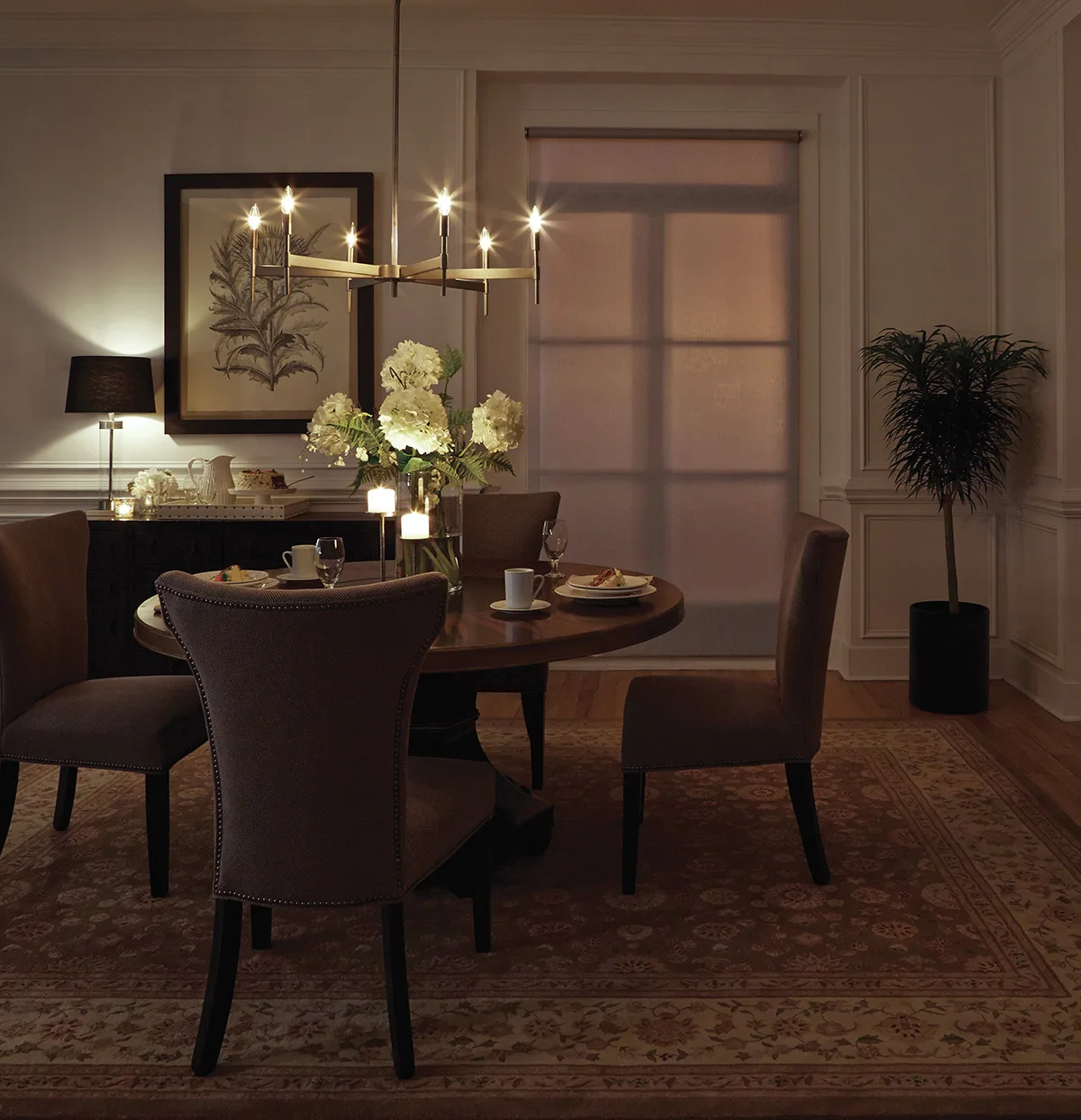 Set the mood for a romantic evening
