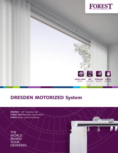 Forest Group Dresden Motorized Decorative Drapery Hardware