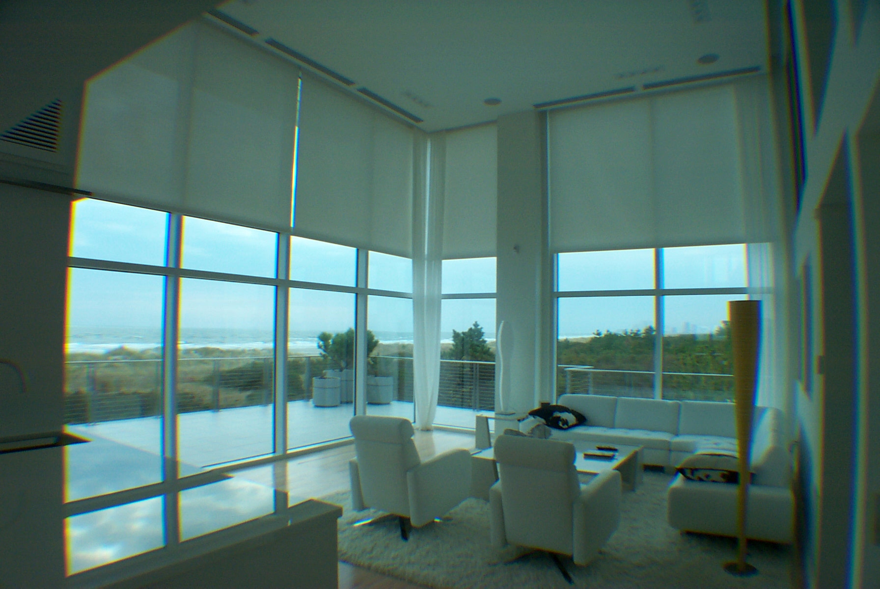 Jersey Shore motorized roller shades
