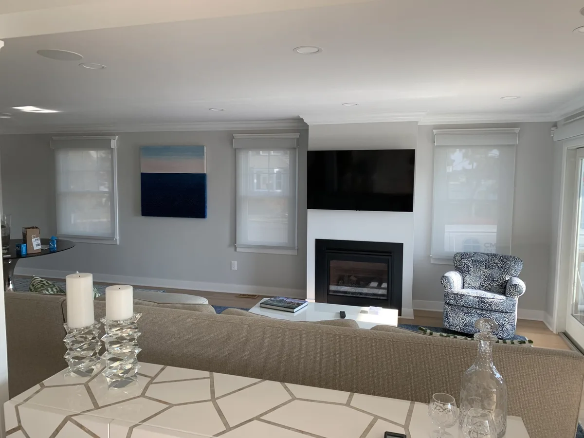 Manual Cordless Operated Roller Shades Livingston NJ Essex County