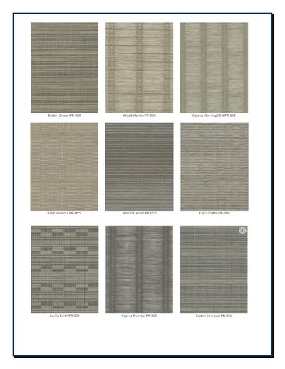 Pro Design Natural Roller Shades Gallery