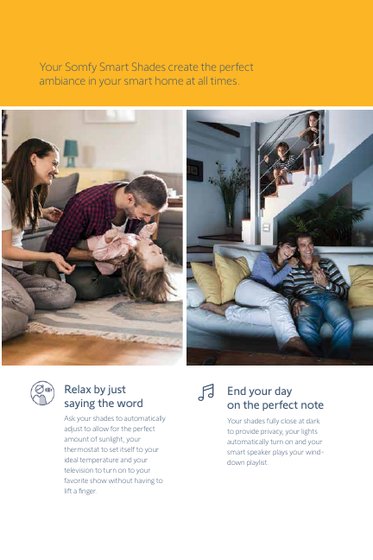 Somfy Smart Shading Solutions Brochure