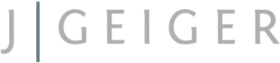 J Geiger logo