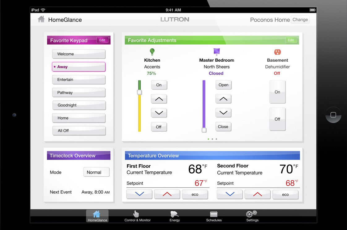 Lutron Lighting Control