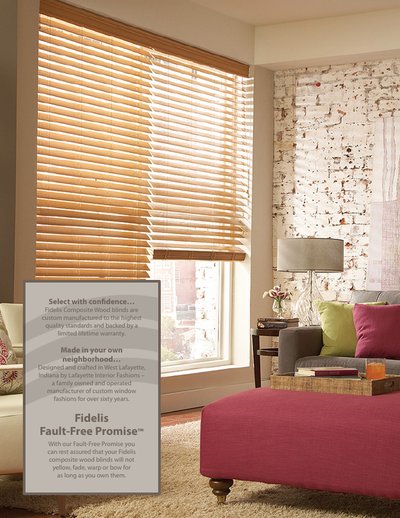 Fidelis Faux Wood Blinds