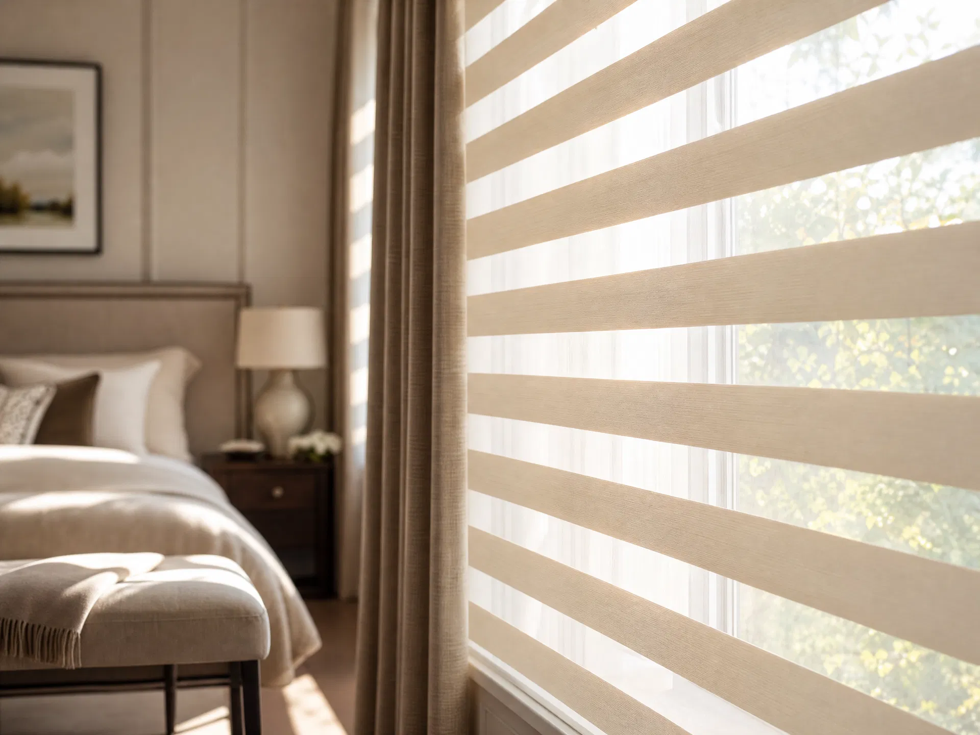 Lafayette Allure Transitional Banded Shades cover